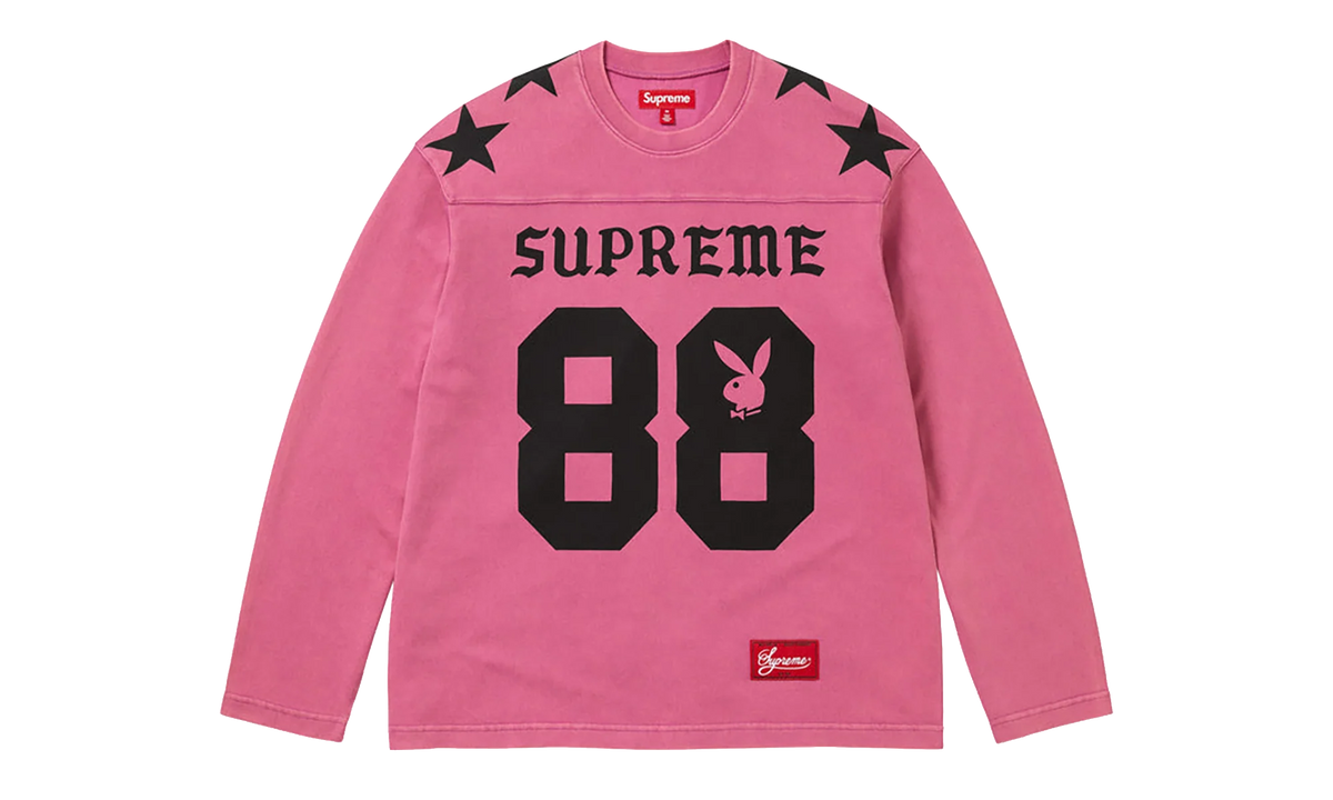 Playboy® L/S Football Top "SS26 - Pink" SU27100