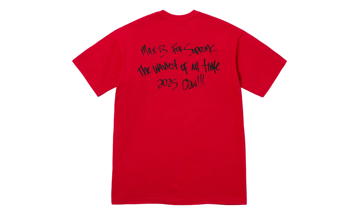 Max B Tee "SS25 - Red" SU25287