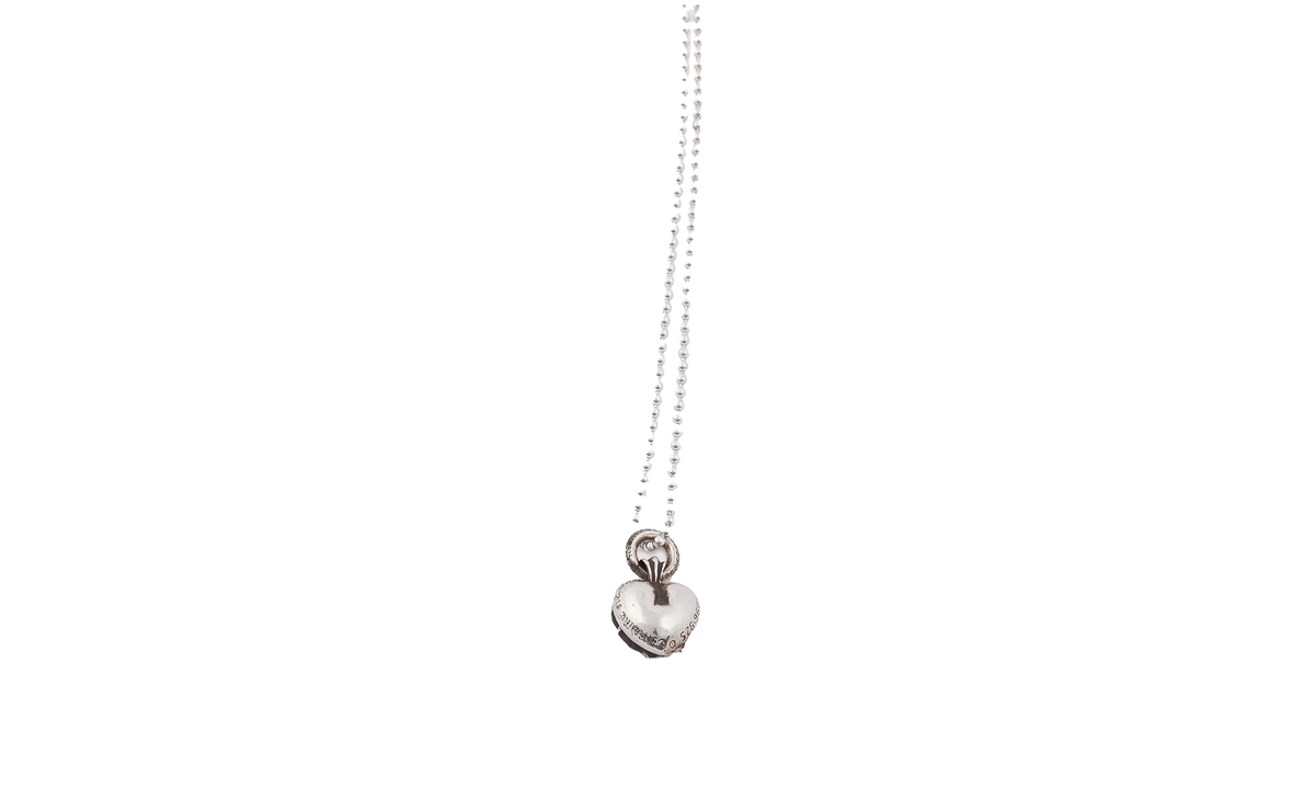 Heart Pendant & Ball Chain "Silver" CHRM0662