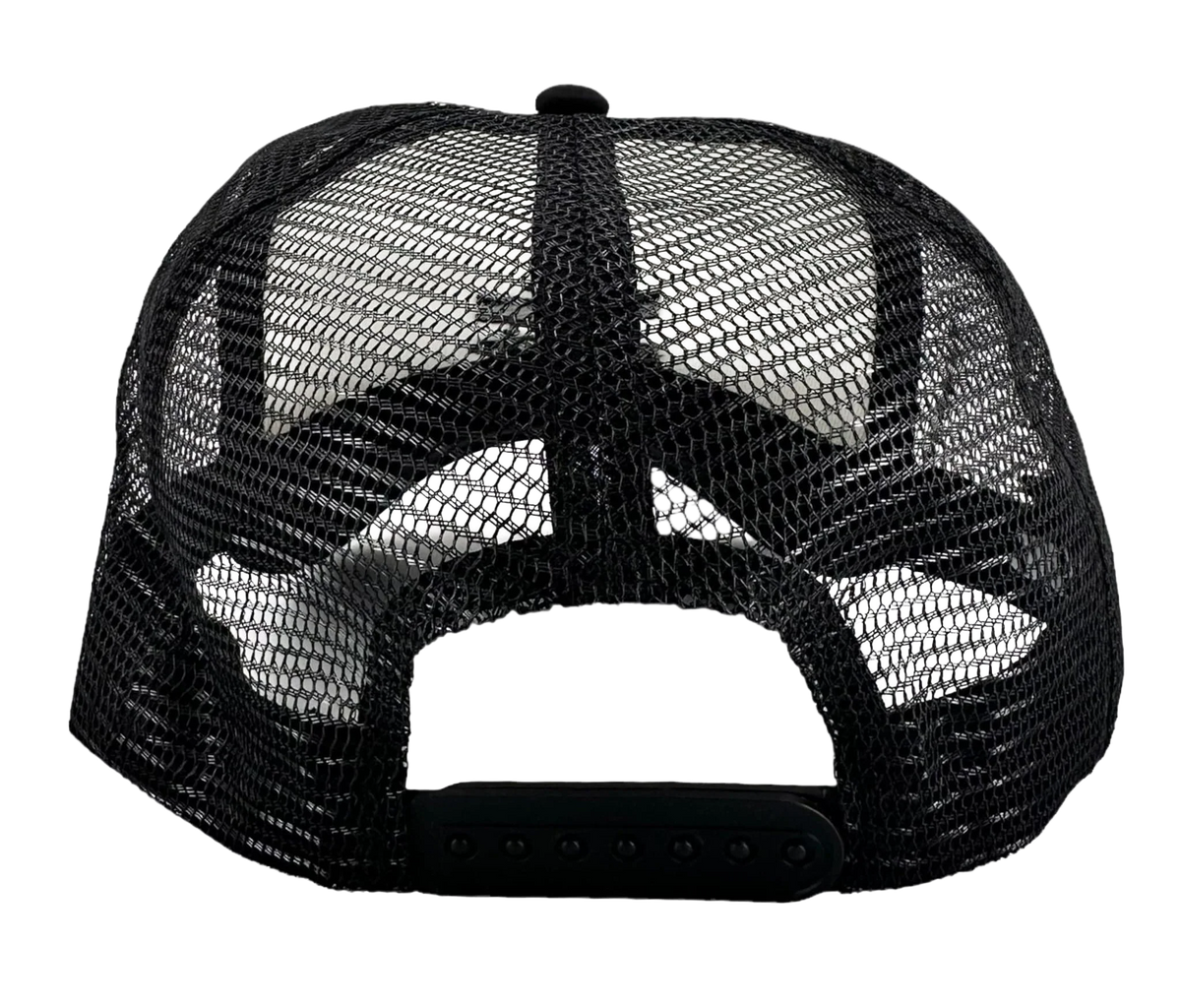 3D Logo Trucker Hat "Black / White" SMA32 1BW
