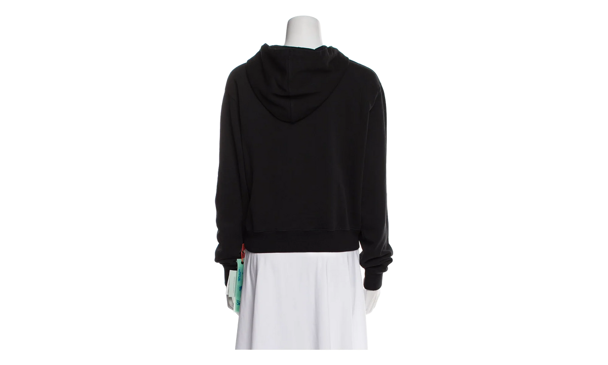 Rainbow Cropped Hoodie "Black / Multicolor" OWBB016R21JER0021084