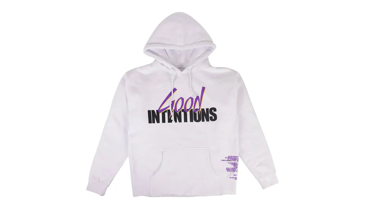 Nav Doves Hoodie "Good Intentions - White" B9OQAS1K