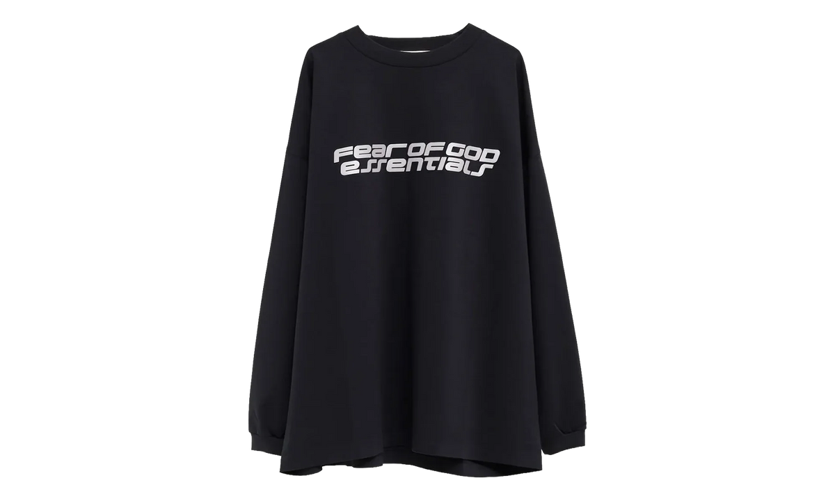 Ponte 90's Reflective Long Sleeve Tee "Vintage Black" 125HO254541F