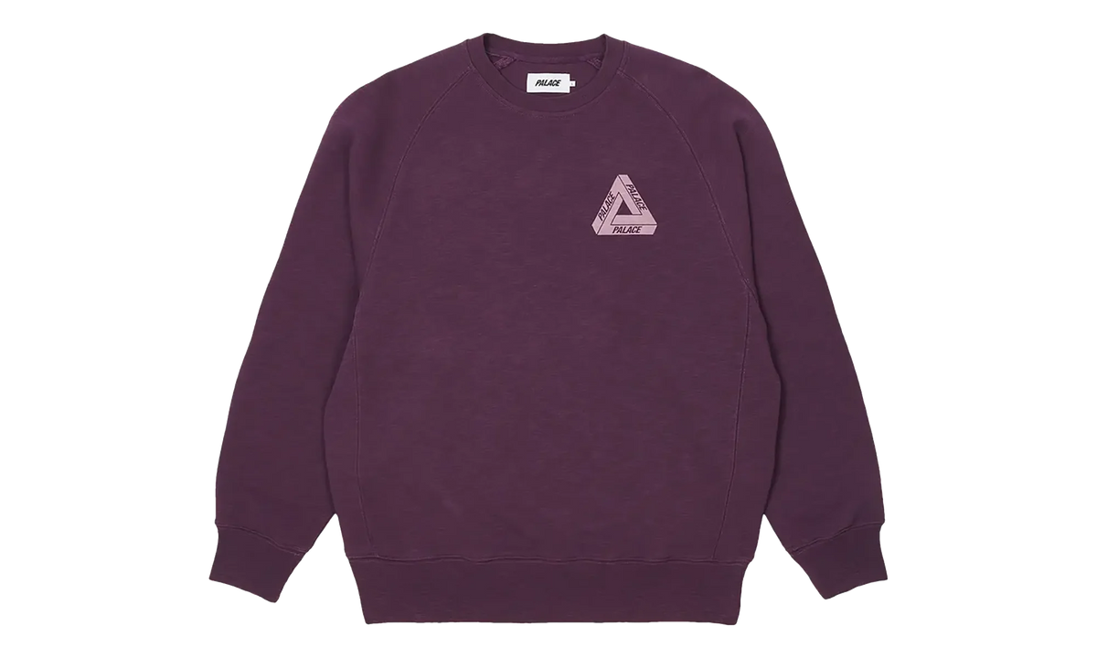 Tri-Ferg Slub Crewneck Sweatshirt "Purple" p0131