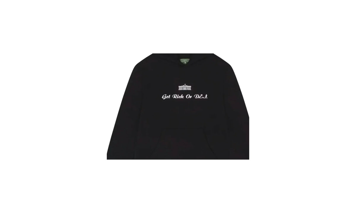 Get Rich or DEI Hoodie "Black" DT342