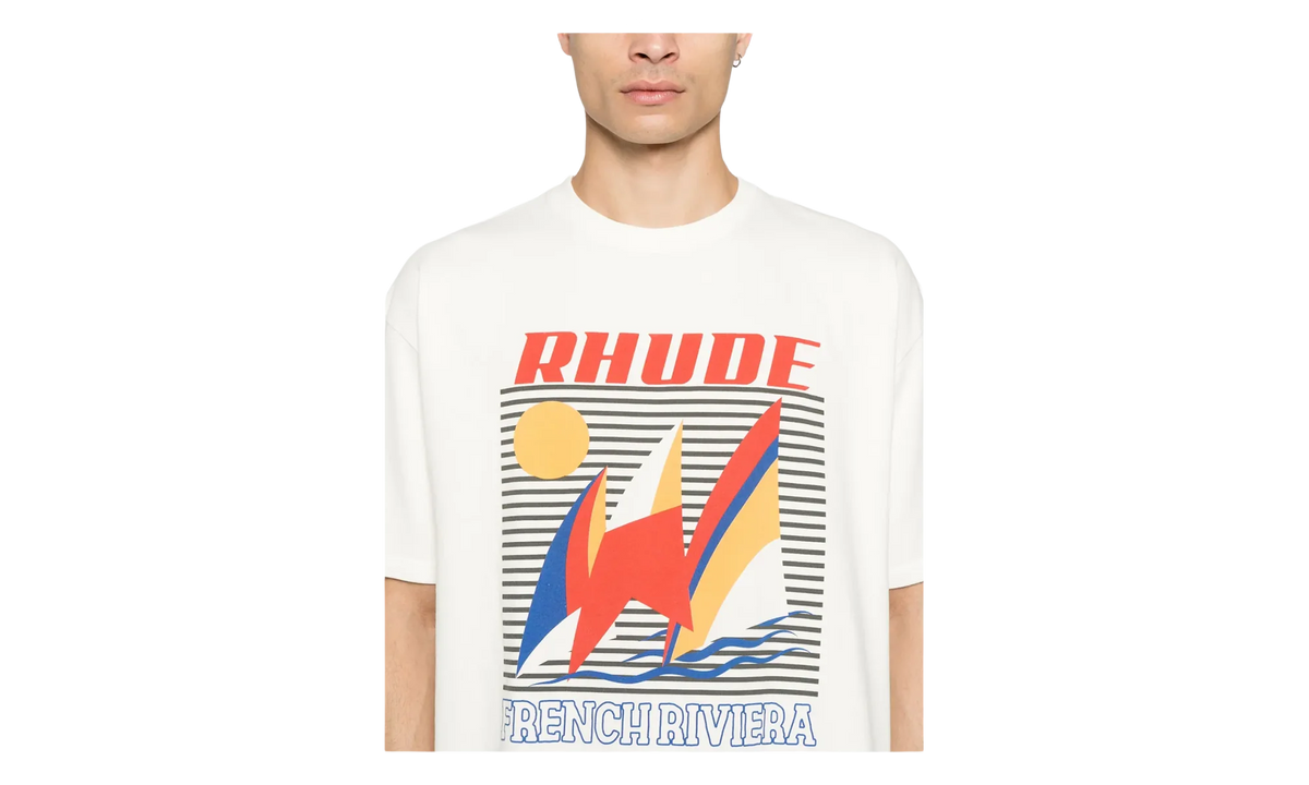 French Riviera T-Shirt "Vintage White" RHPS25TT10012