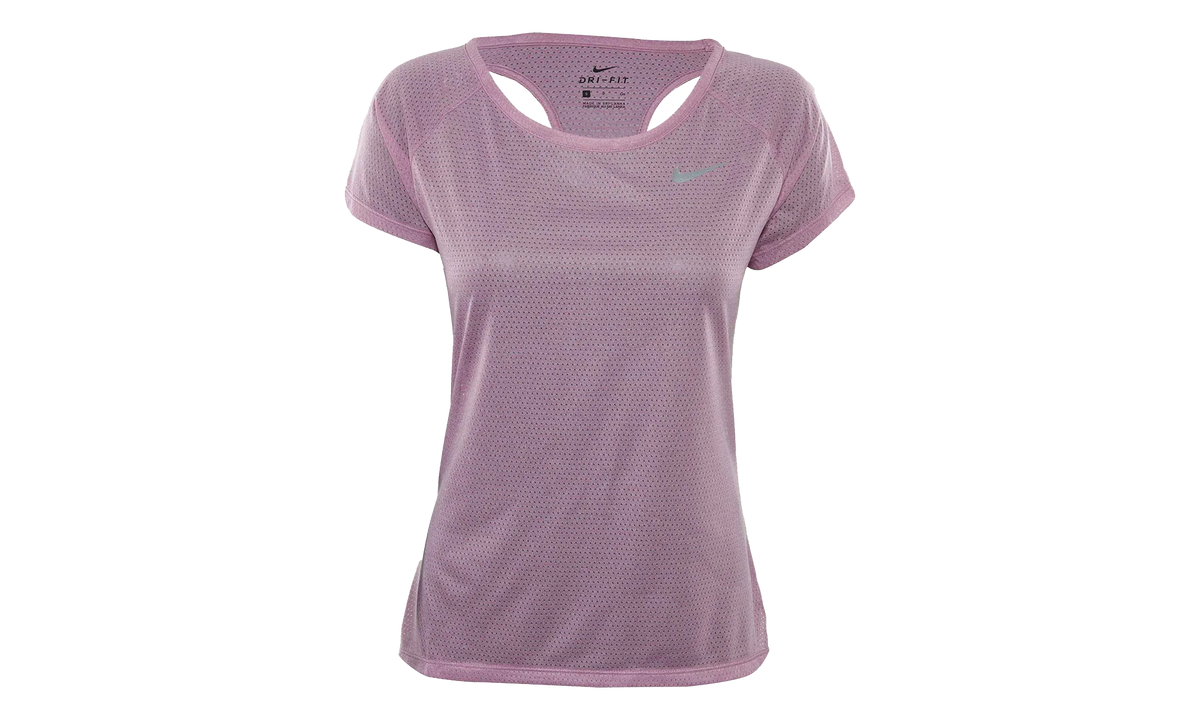Breathe Short Sleeve Running Top WMNS "Orchid / Heather" 831780 565