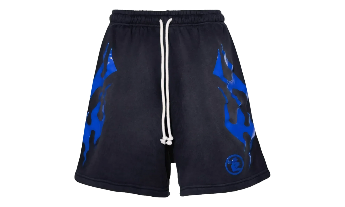 Flame Shorts "Black / Blue" HSR098