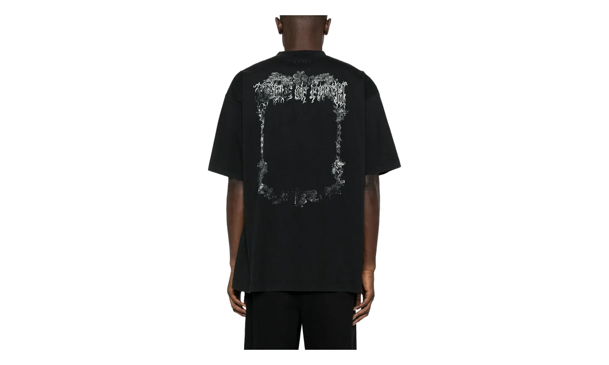 Craddle of Butterfly Oversized T-Shirt "Washed Black" UCF76TR800B WASH