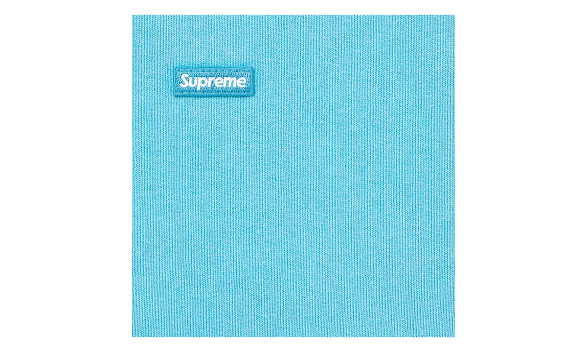 Small Box Zip Up Hooded Sweatshirt "SS26 - Light Blue" SU27350