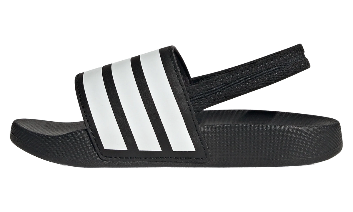 Adilette Estrap Slides GS "Core Black / Cloud White / Core Black" JR5328