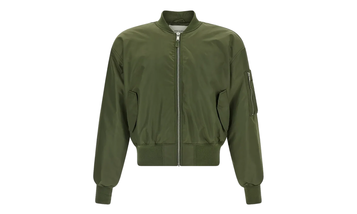 CROPPED BROAD BOMBER "Khaki" ESSS26JA01005 0481