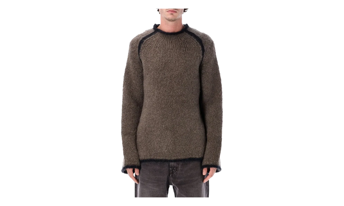 Rider Roundneck Sweater "Steel Mohair" M4253RS