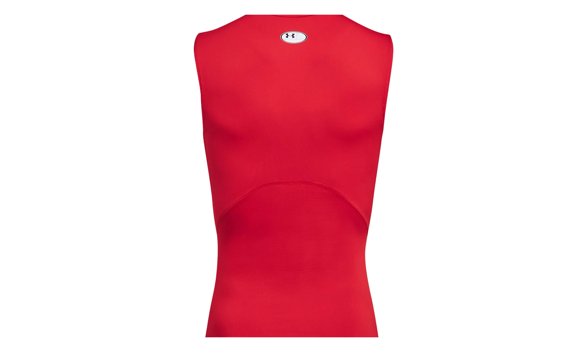 HeatGear Compression Sleeveless "Red / White" 1361522 600