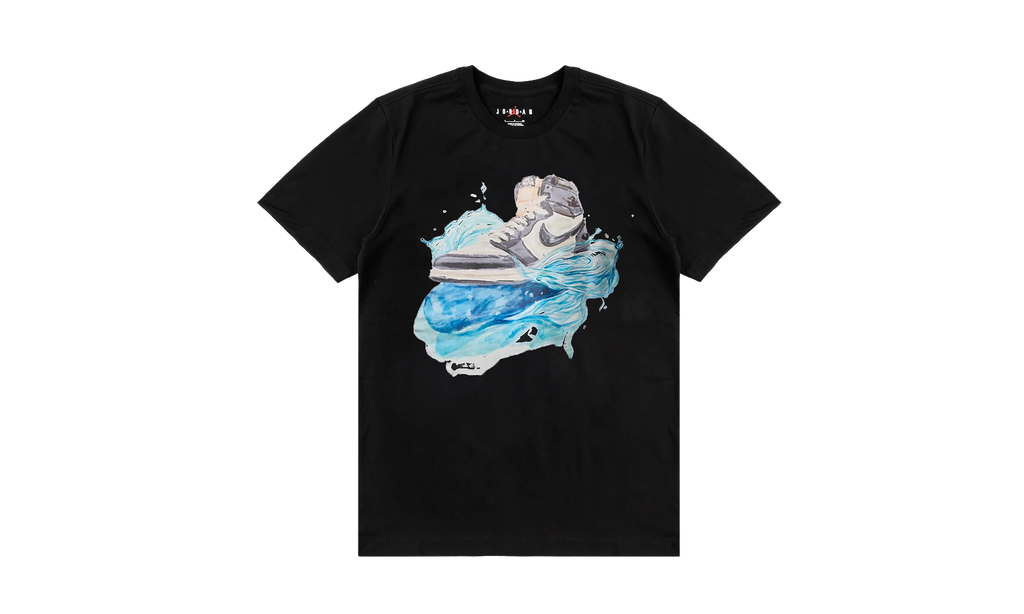 Flight Essentials AJ1 Short-Sleeve T-Shirt "Black / White" IB3355 010