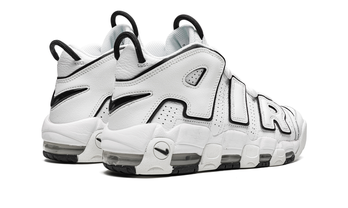 AIR MORE UPTEMPO MNS WMNS"White/ Black" DO6718 100