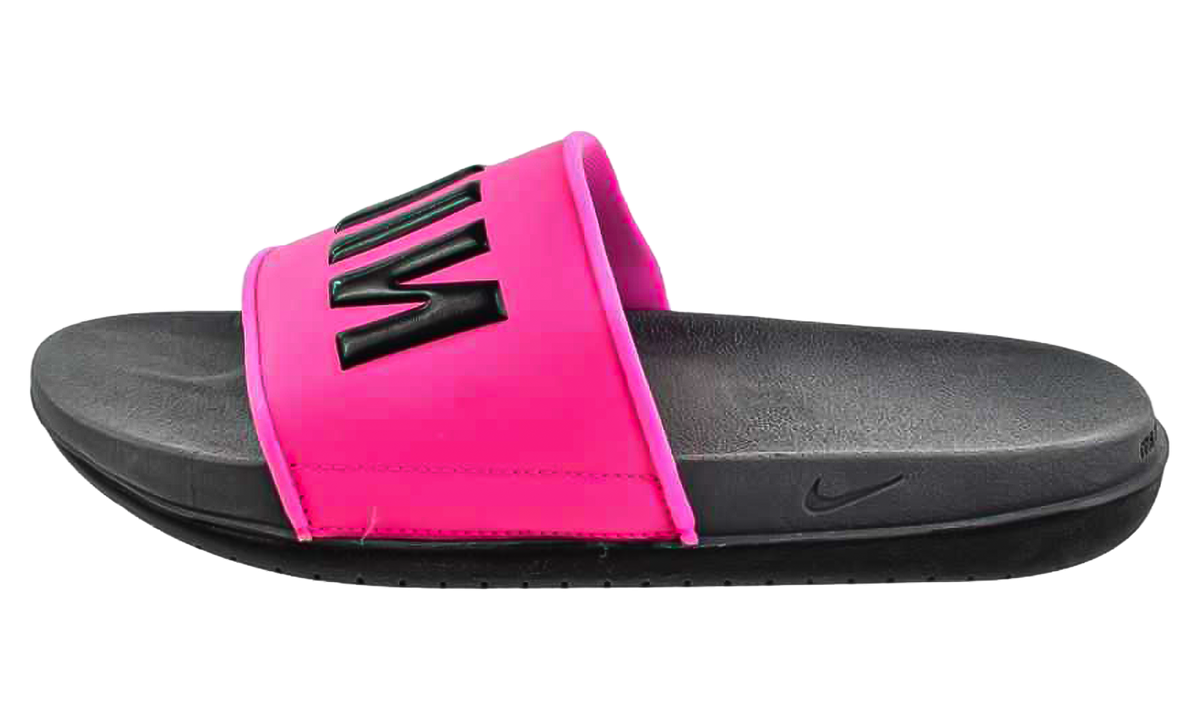 Offcourt Slides WMNS"Pink/ Black/ Grey" BQ4632 604