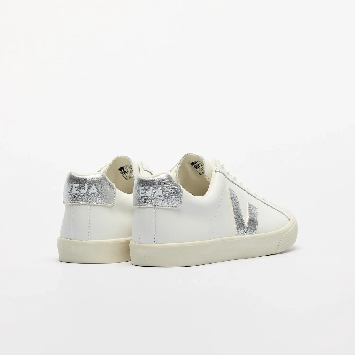 Women's Esplar Leather in White Silver