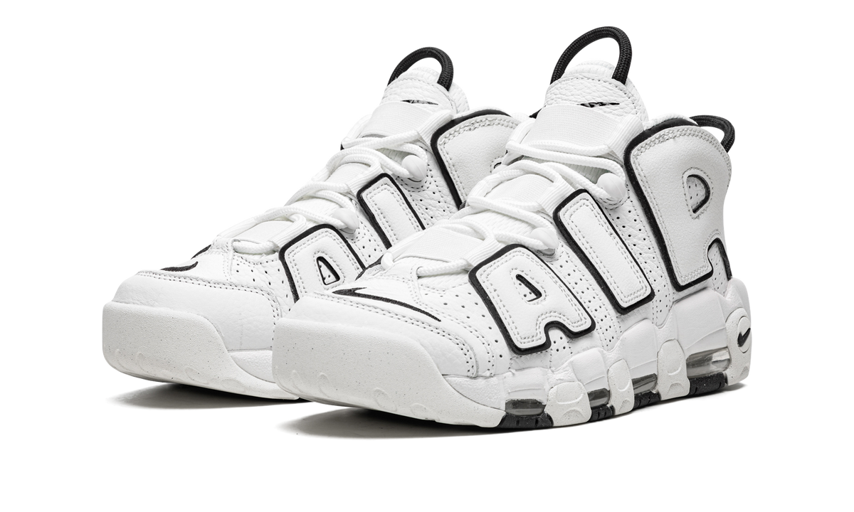AIR MORE UPTEMPO MNS WMNS"White/ Black" DO6718 100